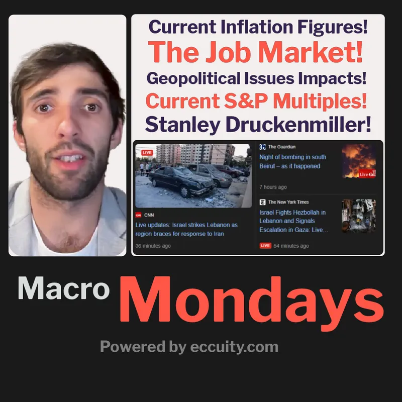 Inflation, the Labour Market, S&P Multiples and impacts of Geopolitical tensions!